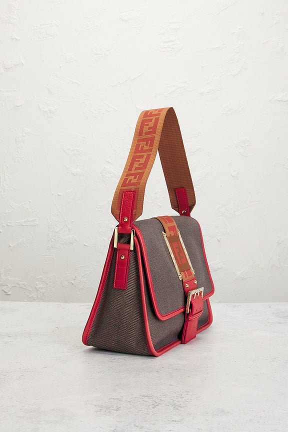 Fendi Borsa Tape Shoulder Bag