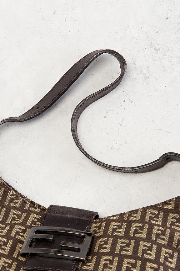 Fendi Zucchino Hobo Bag
