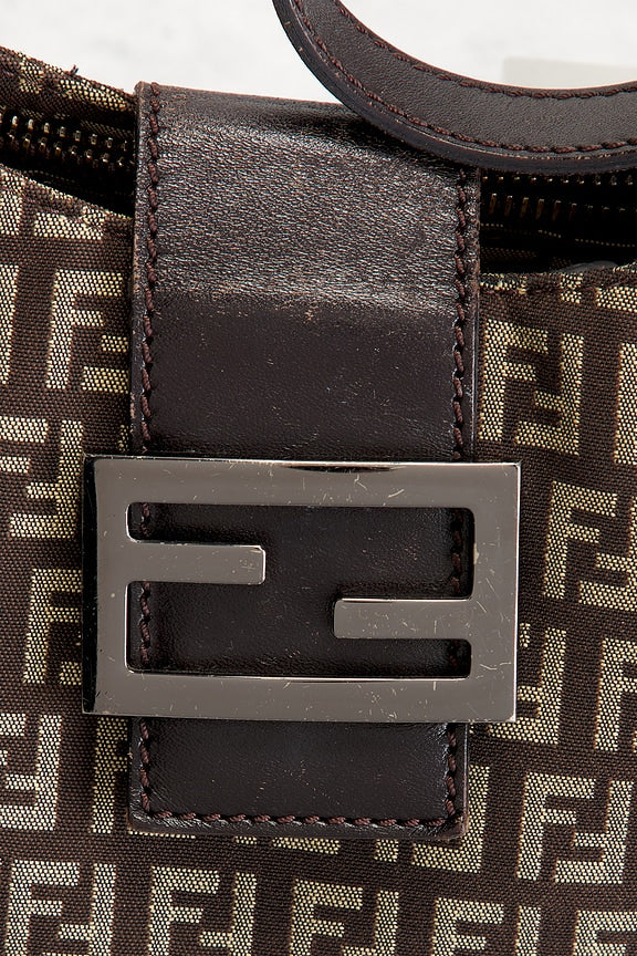 Fendi Zucchino Hobo Bag