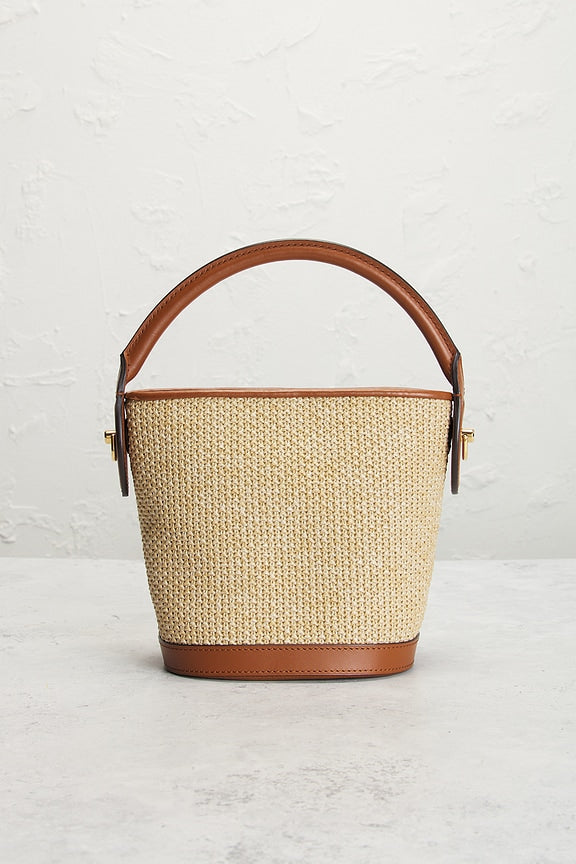 Louis Vuitton Raffia Petite Bucket NM Bag