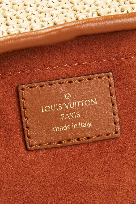 Louis Vuitton Raffia Petite Bucket NM Bag