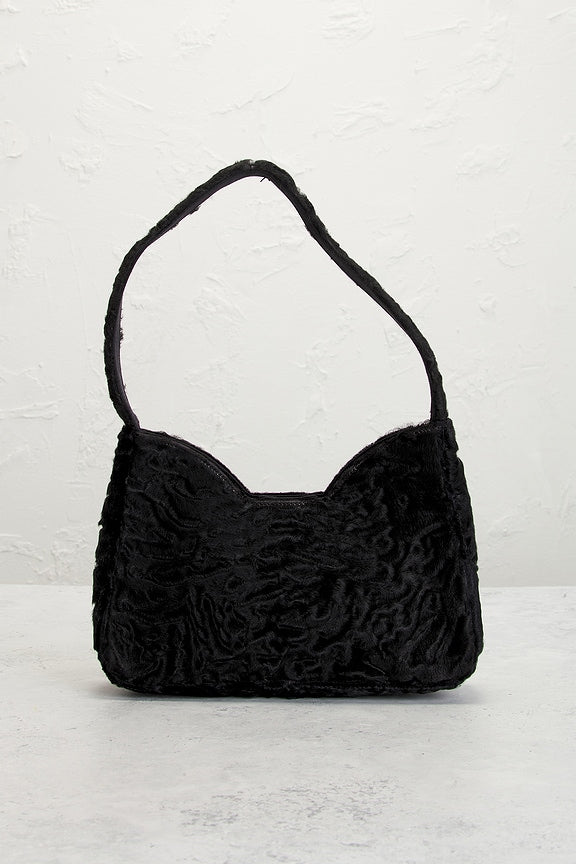 Prada Astrakhan Fur Shoulder Bag