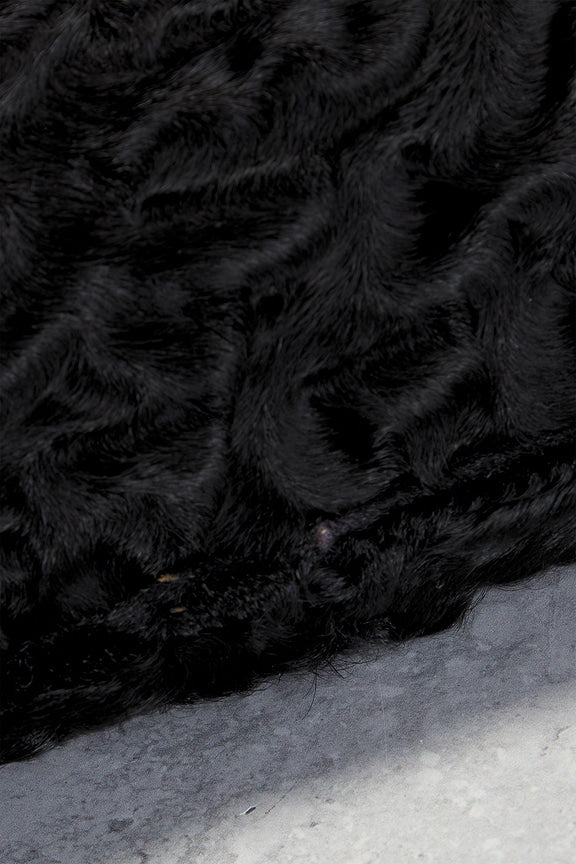 Prada Astrakhan Fur Shoulder Bag