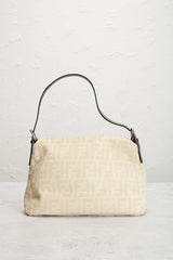 Fendi Zucca Mama Forever Baguette Shoulder Bag
