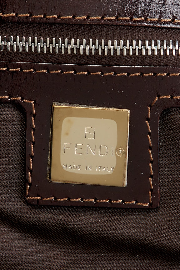 Fendi Zucca Mama Forever Baguette Shoulder Bag