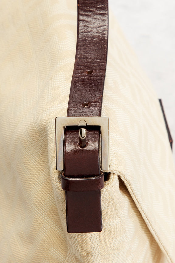 Fendi Zucca Mama Forever Baguette Shoulder Bag
