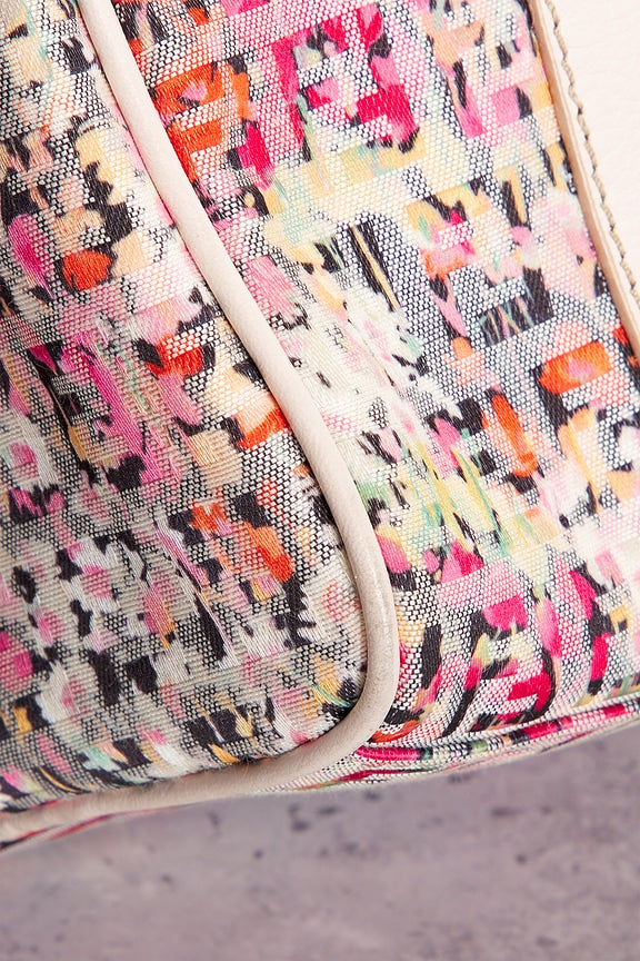 Fendi Zucchino Forever Bauletto Mini Boston Bag
