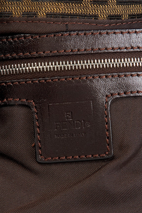 Fendi Zucca Mama Forever Baguette Shoulder Bag