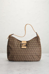 Fendi Zucchino Hobo Bag