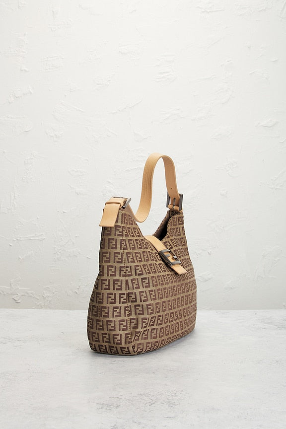 Fendi Zucchino Hobo Bag