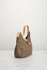 Fendi Zucchino Hobo Bag