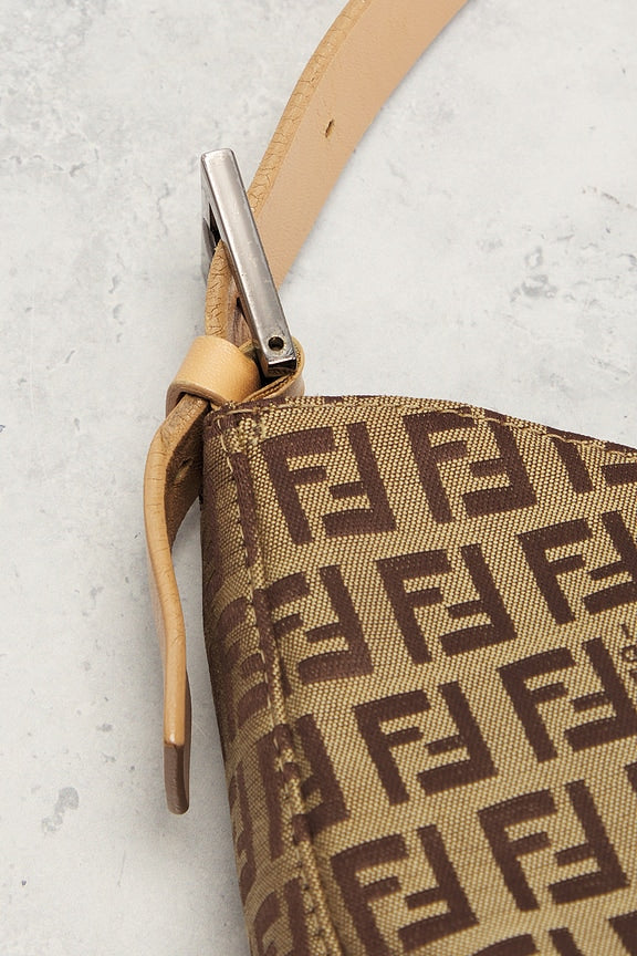 Fendi Zucchino Hobo Bag
