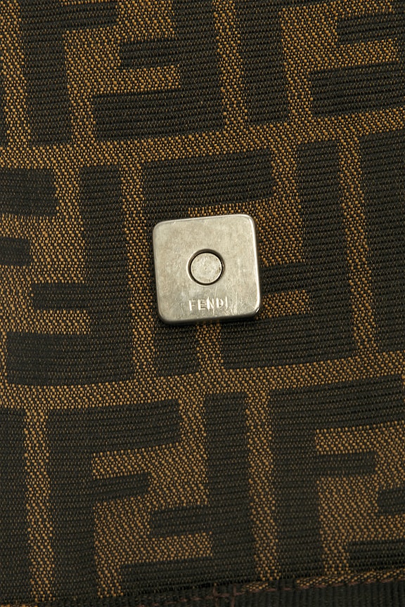 Fendi Zucca Mama Forever Baguette Shoulder Bag