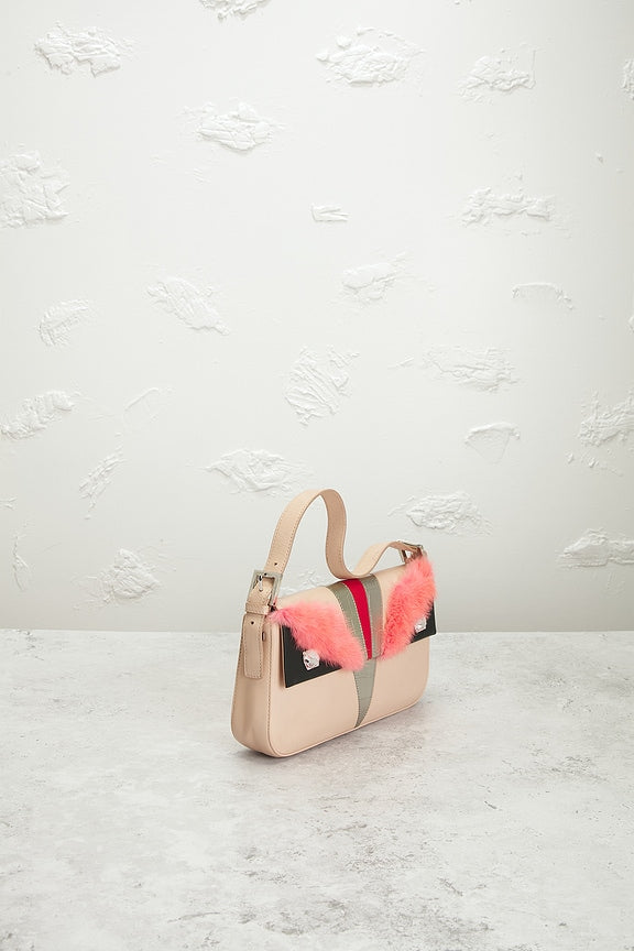 Fendi Monster Baguette Shoulder Bag