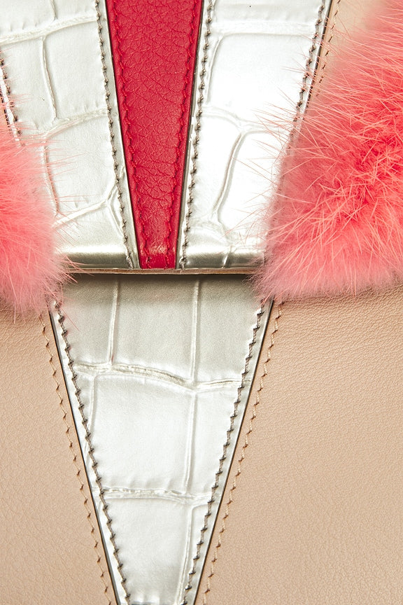 Fendi Monster Baguette Shoulder Bag