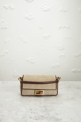 Fendi Zucca Baguette Shoulder Bag