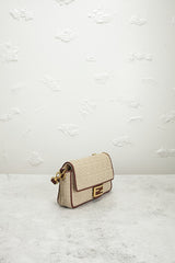 Fendi Zucca Baguette Shoulder Bag