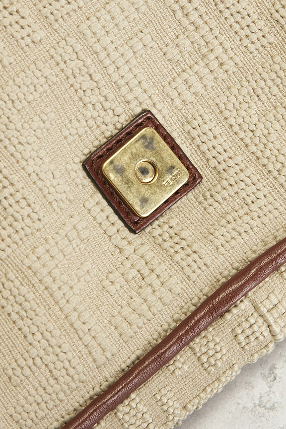 Fendi Zucca Baguette Shoulder Bag