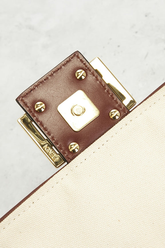 Fendi Zucca Baguette Shoulder Bag
