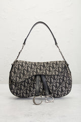 Dior Trotter Oblique Double Saddle Bag