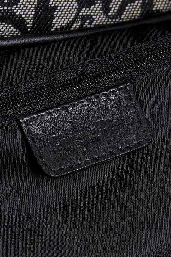 Dior Trotter Oblique Double Saddle Bag