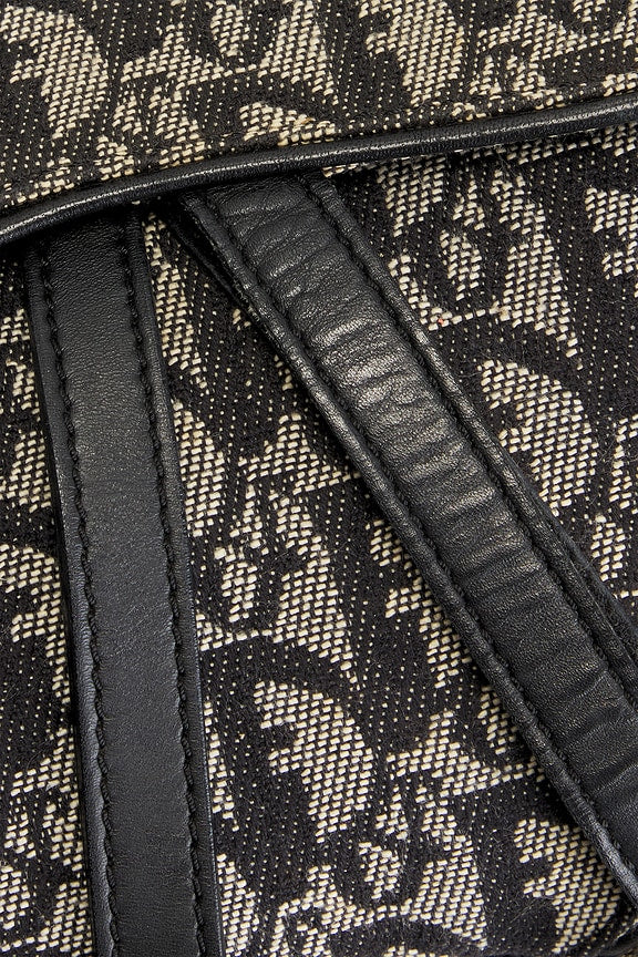 Dior Trotter Oblique Double Saddle Bag