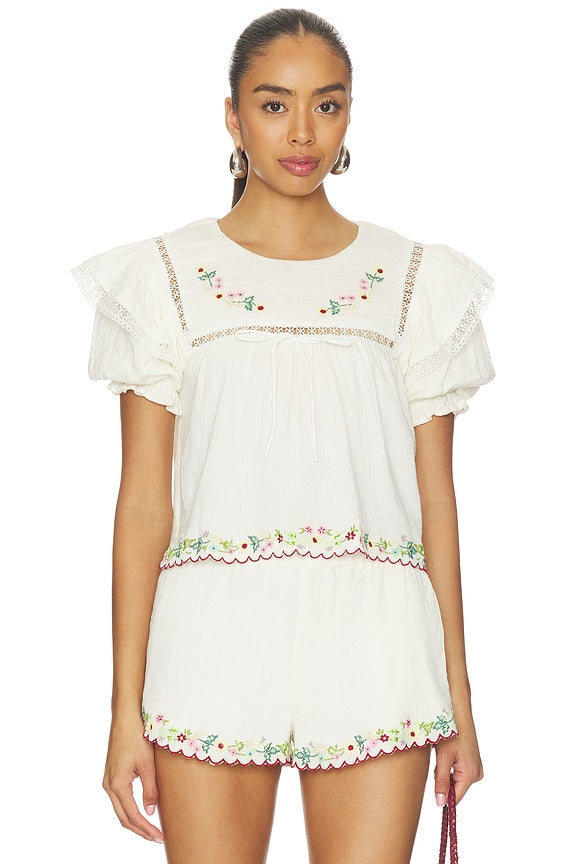 Leah Cotton Top