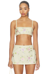 Ribbon Flowers Top
