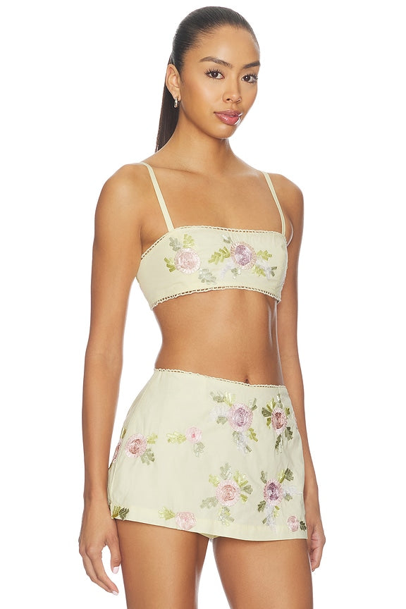 Ribbon Flowers Top