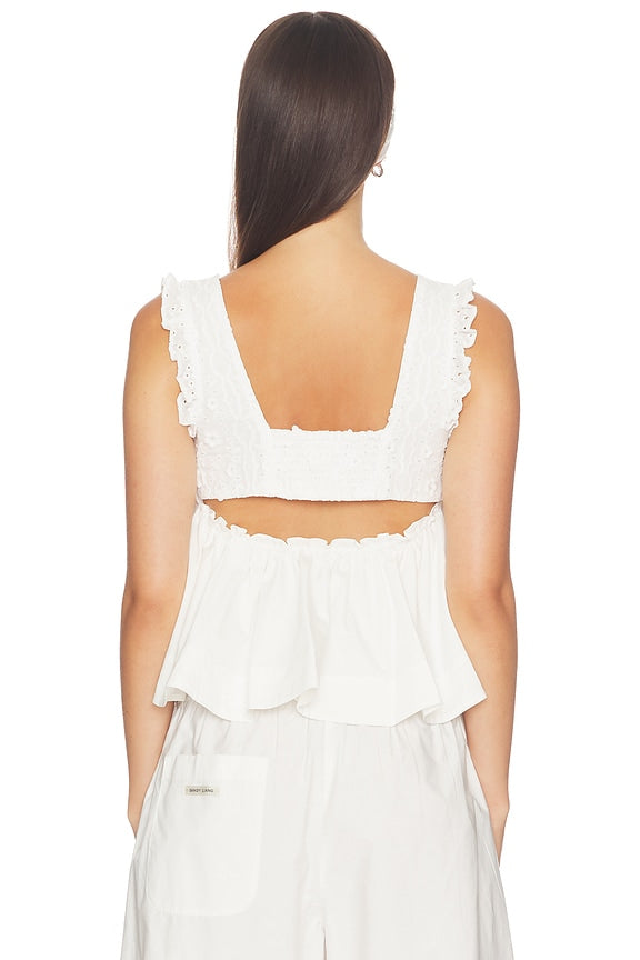 Laura Eyelet Top
