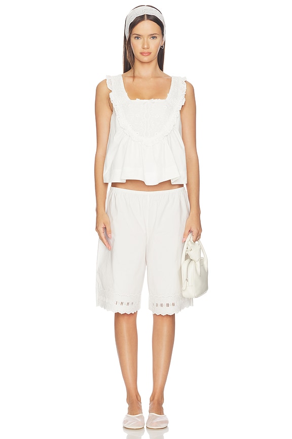 Laura Eyelet Top