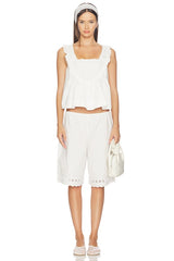 Laura Eyelet Top