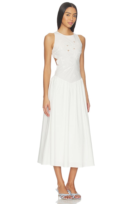 Soleil Cotton Midi Dress