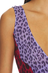 X Devon Lee Carlson Stevie Chiffon Midi Dress