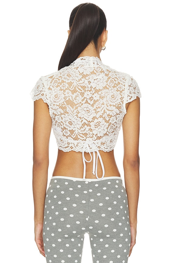 X Paige Lorenze Love Story Lace Bolero