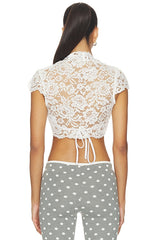 X Paige Lorenze Love Story Lace Bolero