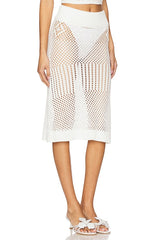 Orchard Crochet Midi Skirt