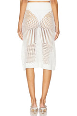 Orchard Crochet Midi Skirt