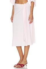 X Devon Lee Carlson Lola Jersey Midi Skirt