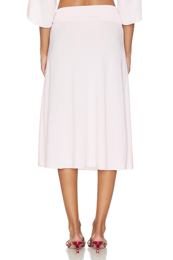 X Devon Lee Carlson Lola Jersey Midi Skirt