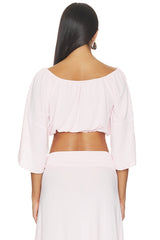 X Devon Lee Carlson Lola Jersey Blouse