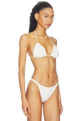 X Paige Lorenze Tide Knit Bikini Top