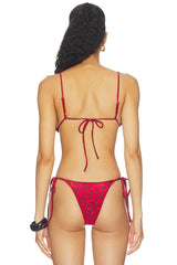 X Devon Lee Carlson Elena Reversible Bikini Top