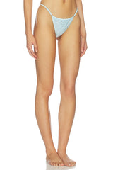 X Devon Lee Carlson Luna Sequin Bikini Bottom