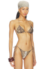 X Devon Lee Carlson Nick Triangle Bikini Top