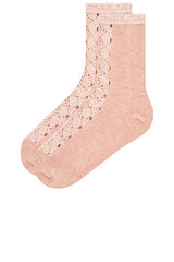 Rubies Crochet Socks