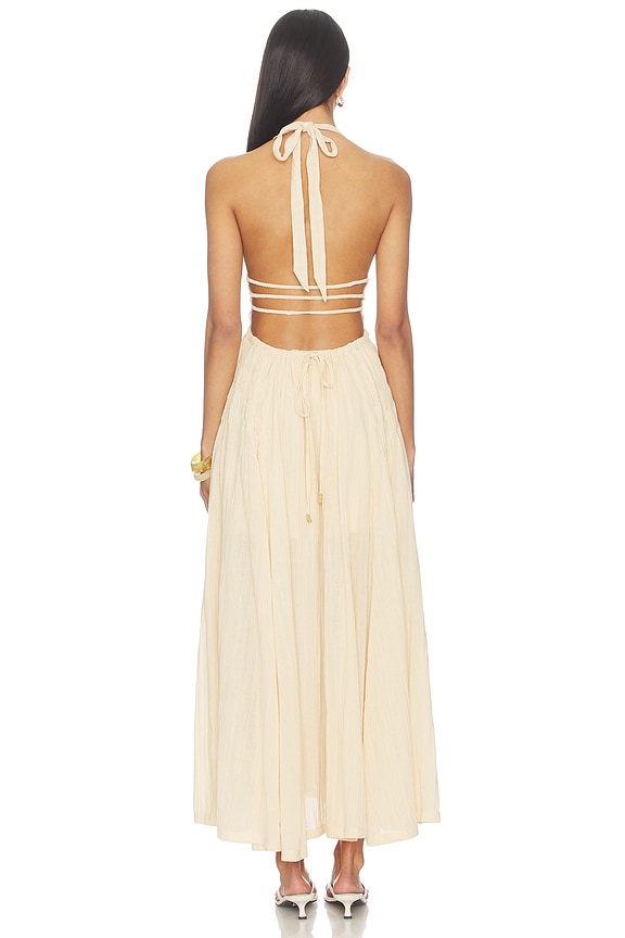 x free-est Angel Maxi Dress In Buttercream