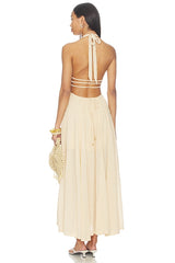x free-est Angel Maxi Dress In Buttercream