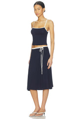 x free-est Opal Skirt Set In Navy Combo