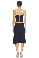 x free-est Opal Skirt Set In Navy Combo